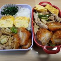 娘弁当と自分弁当